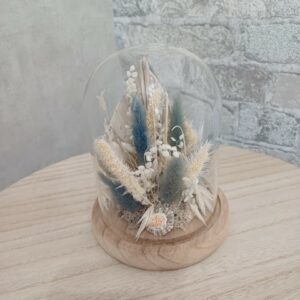 Petit jardin de fleurs séchées
